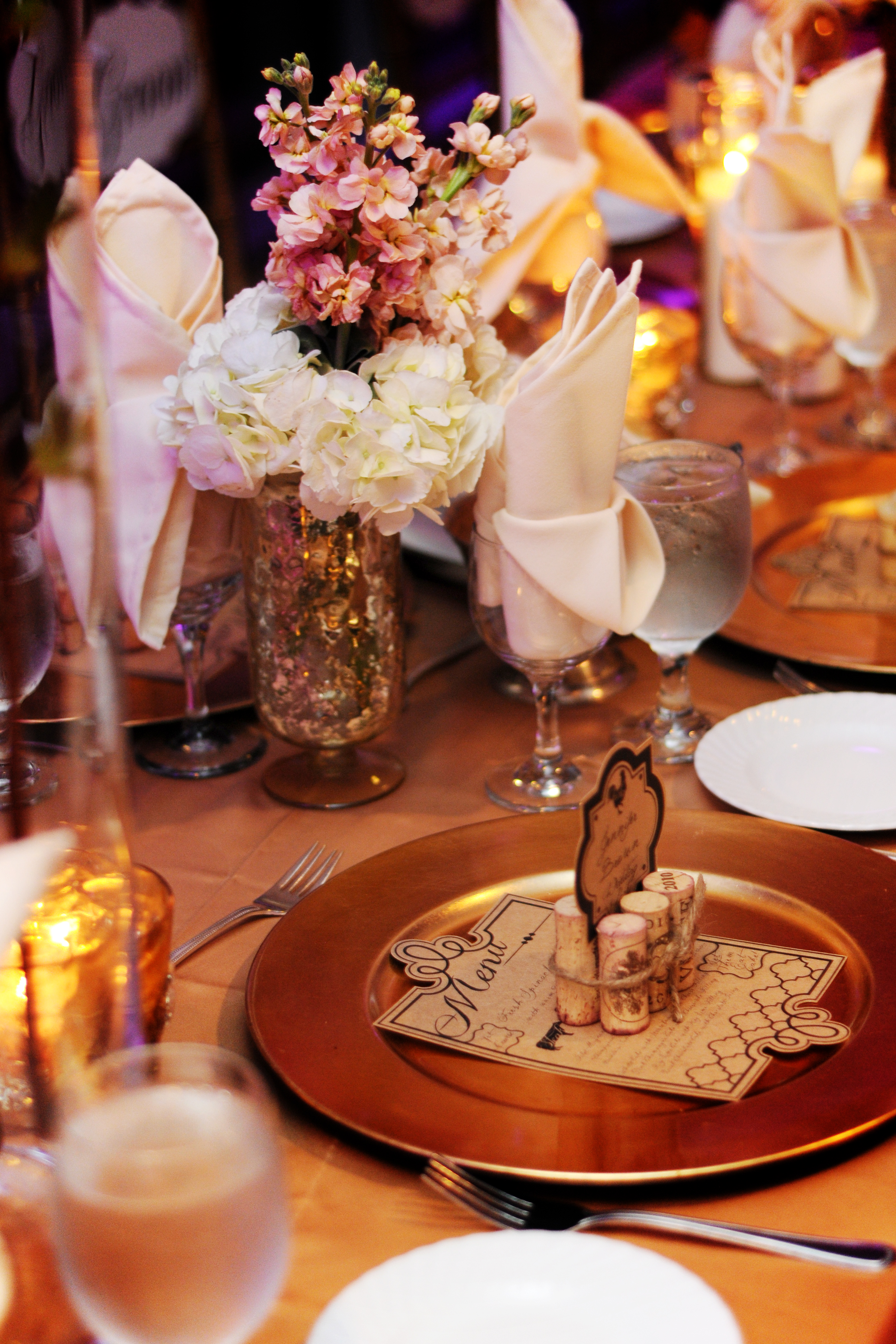 wedding table setting 