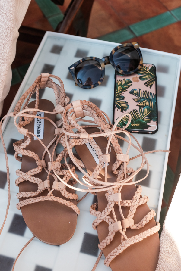 Steve Madden Lace Up Sandals 