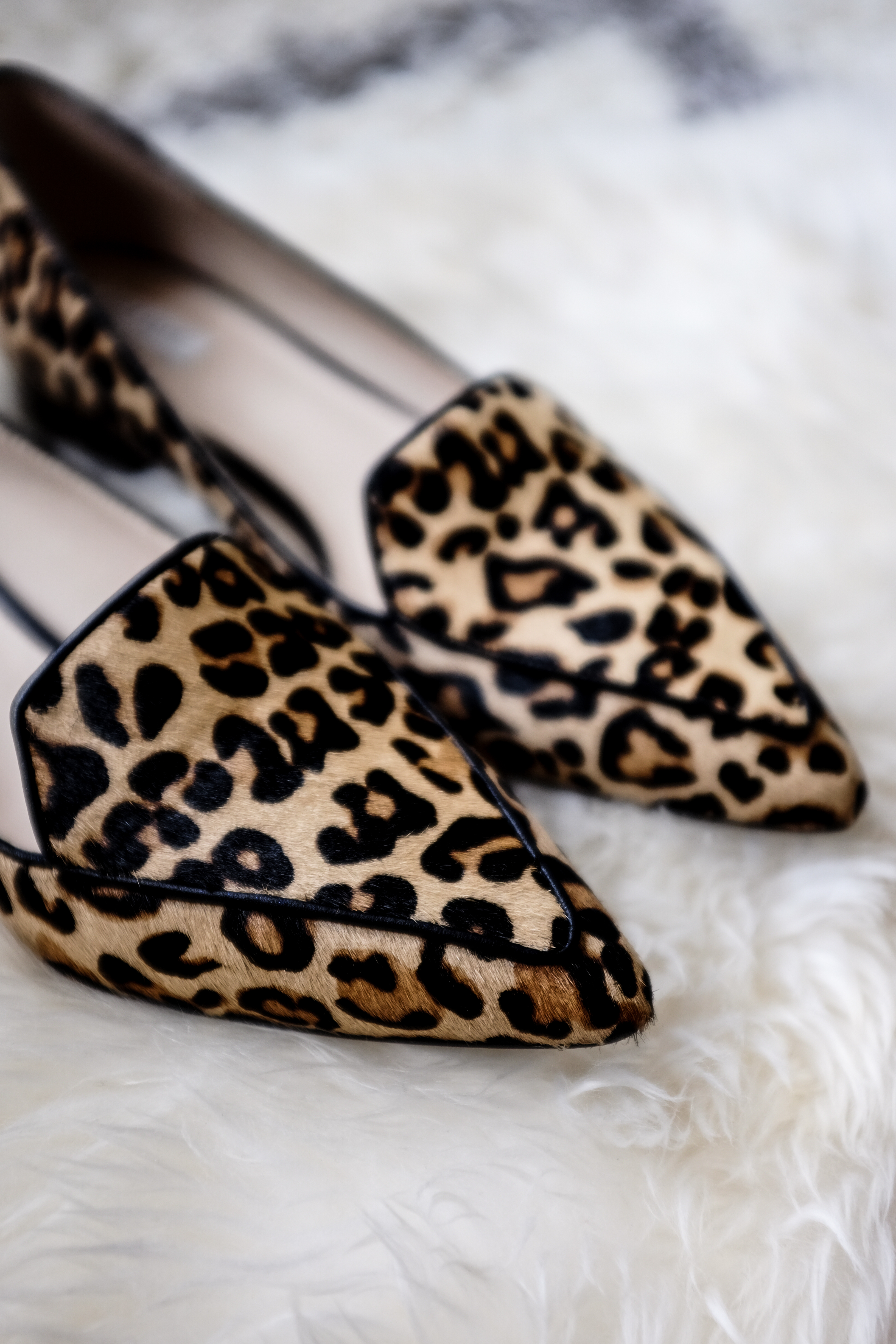 Cole Hann Leopard Flats 