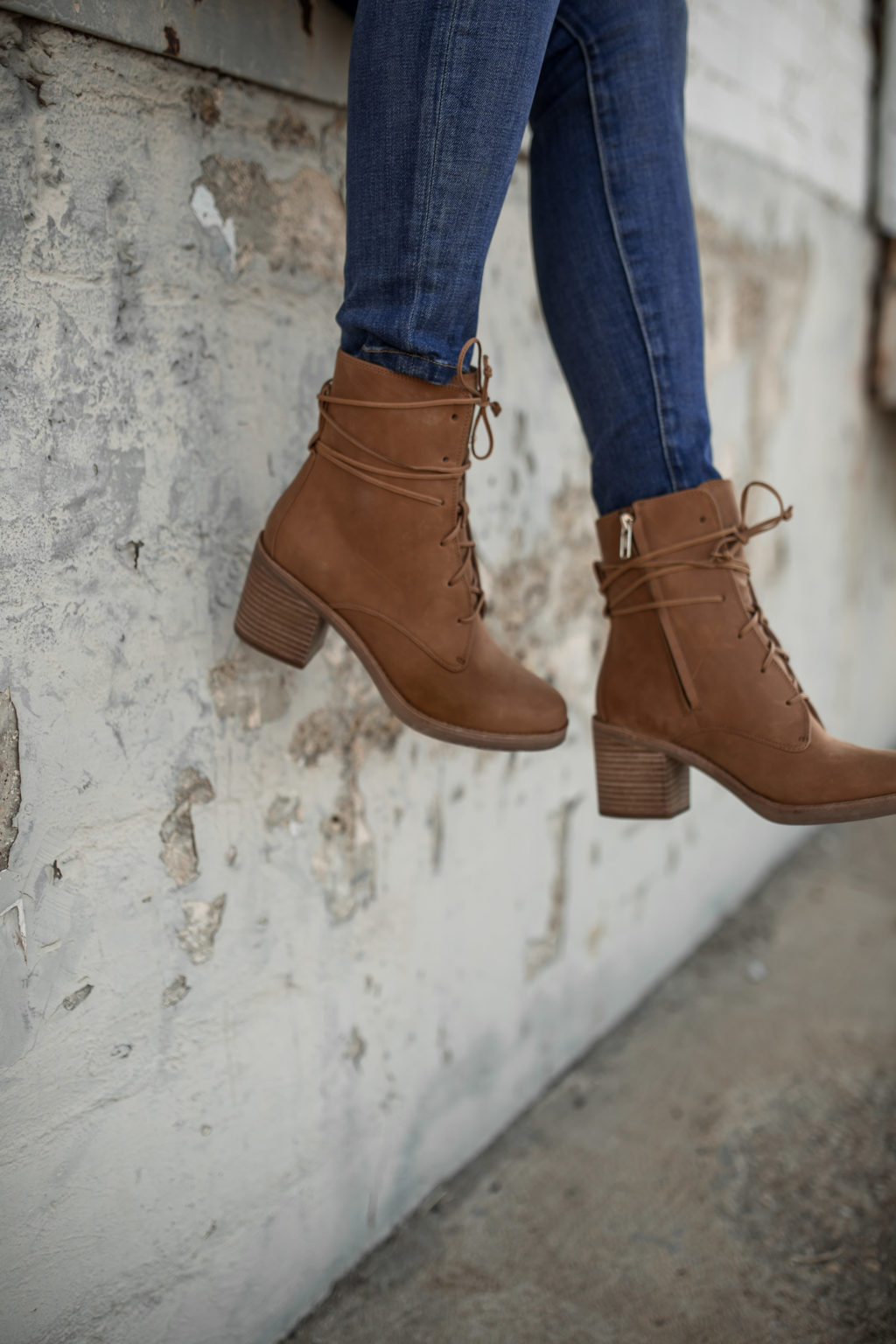 Brown Lace-up Boots