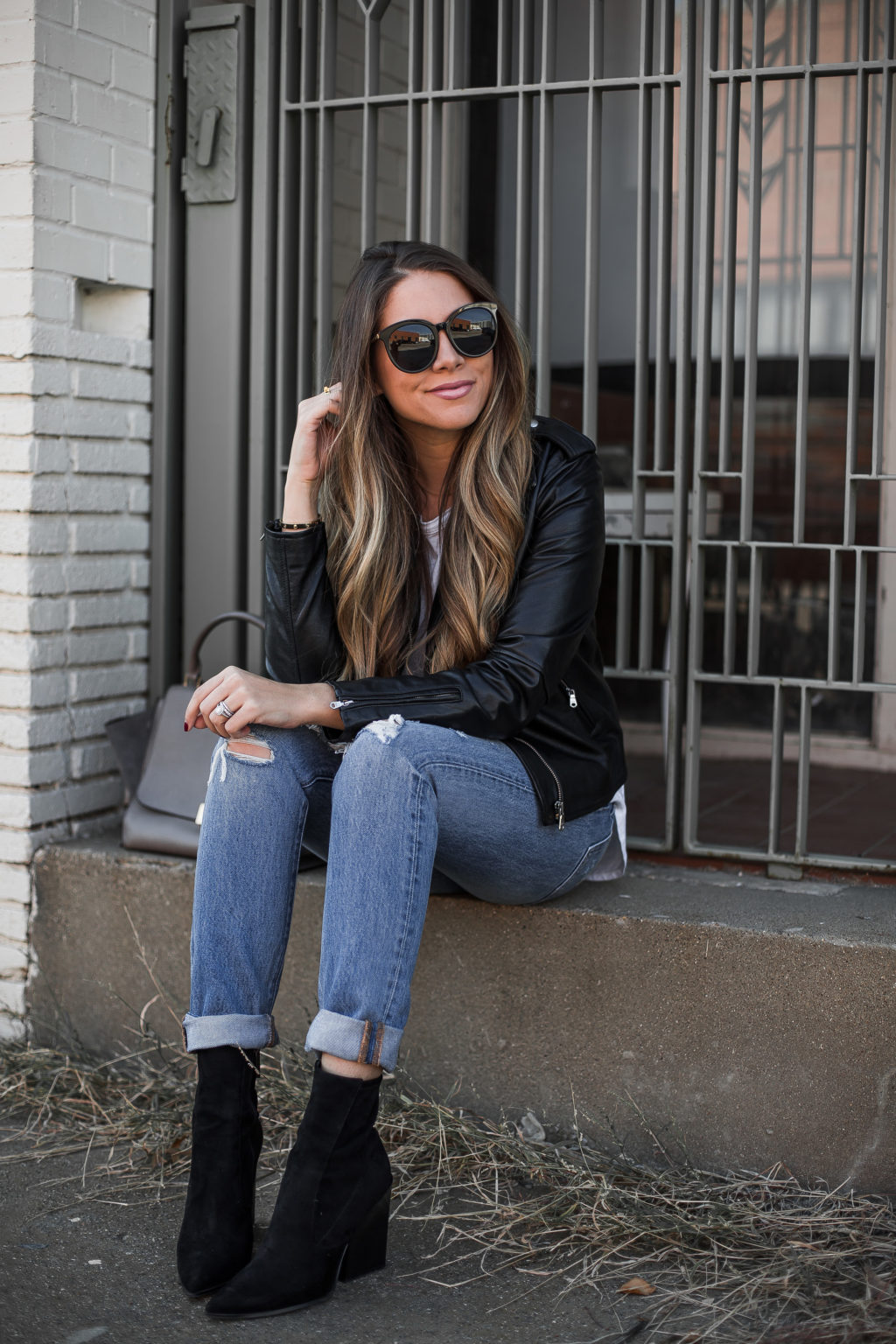 Everyday distressed denim under $100