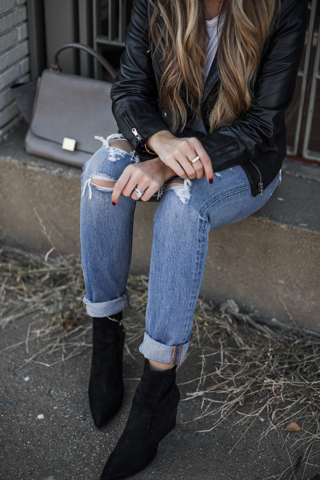 Distressed denim under $100