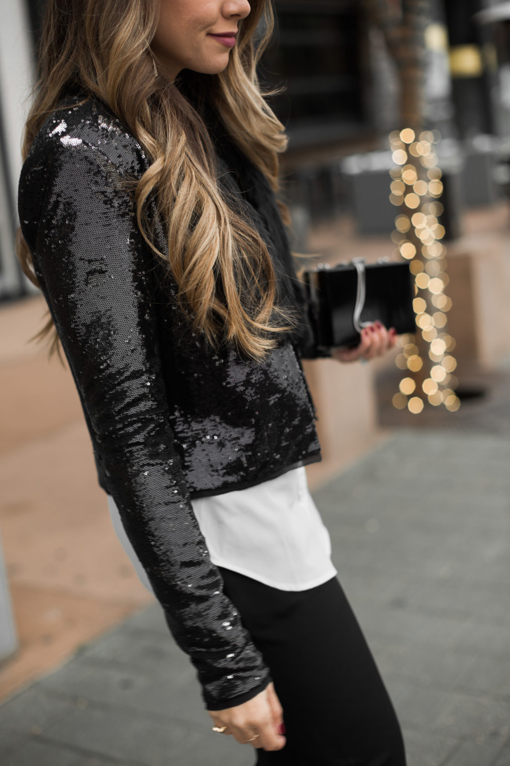 Black Sequin Jacket