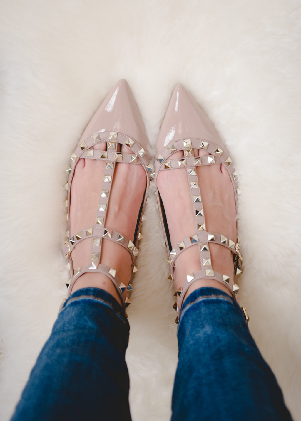 valentino nude flat