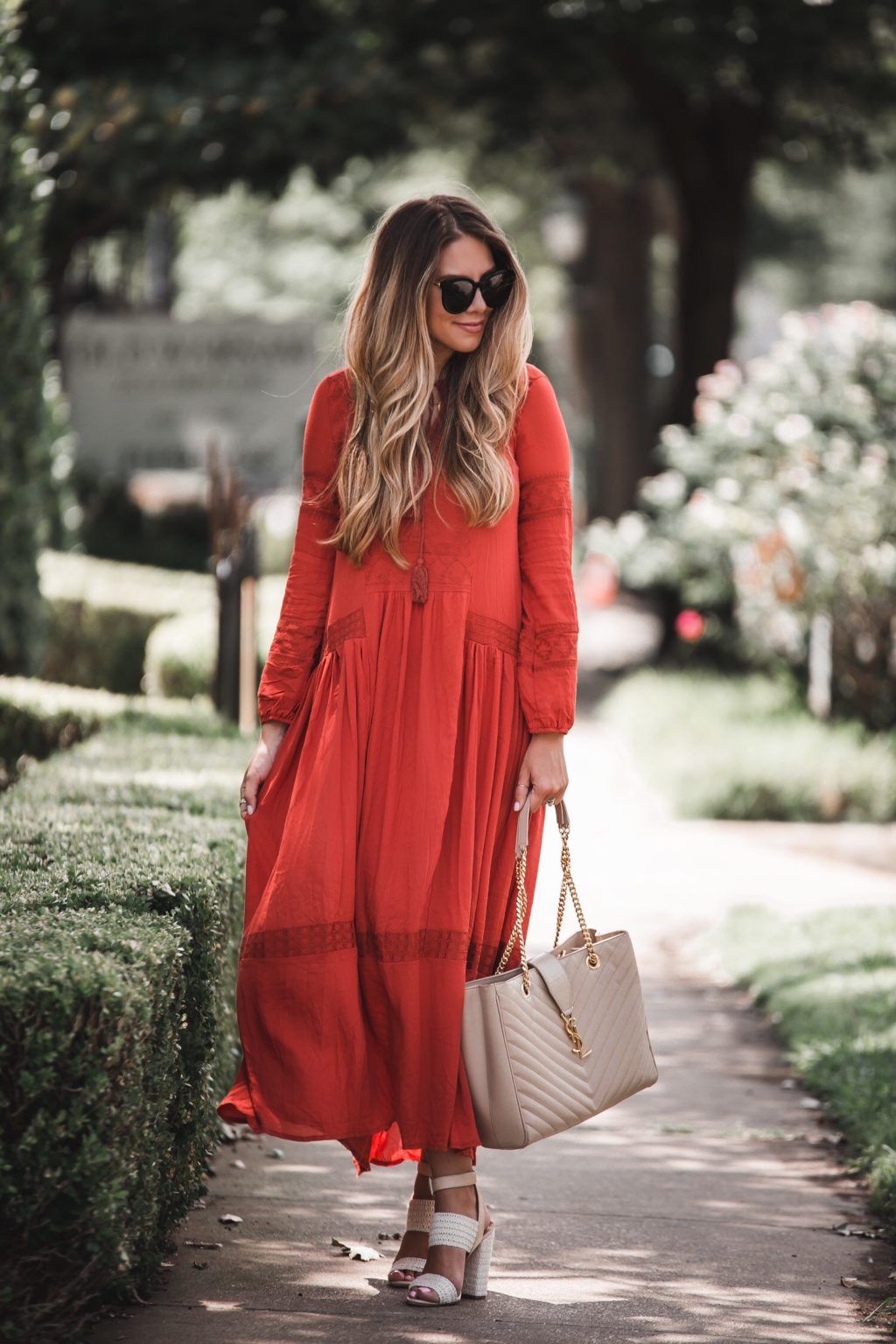 Maxi Dress with Heels