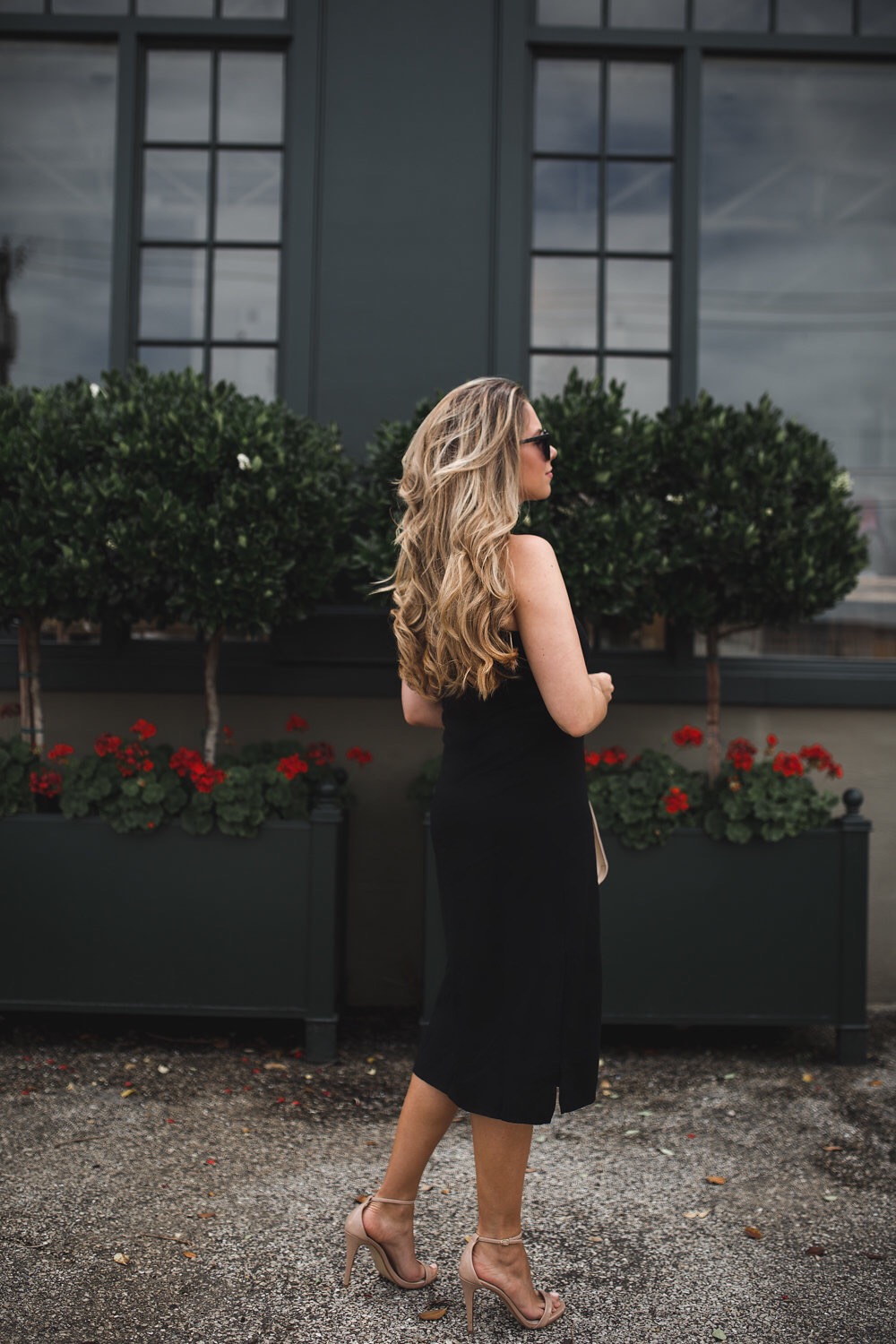 Black Slip Dress