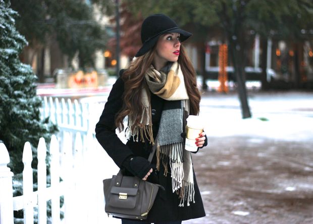 Blue Check Scarf  The Teacher Diva: a Dallas Fashion Blog featuring Beauty  & Lifestyle