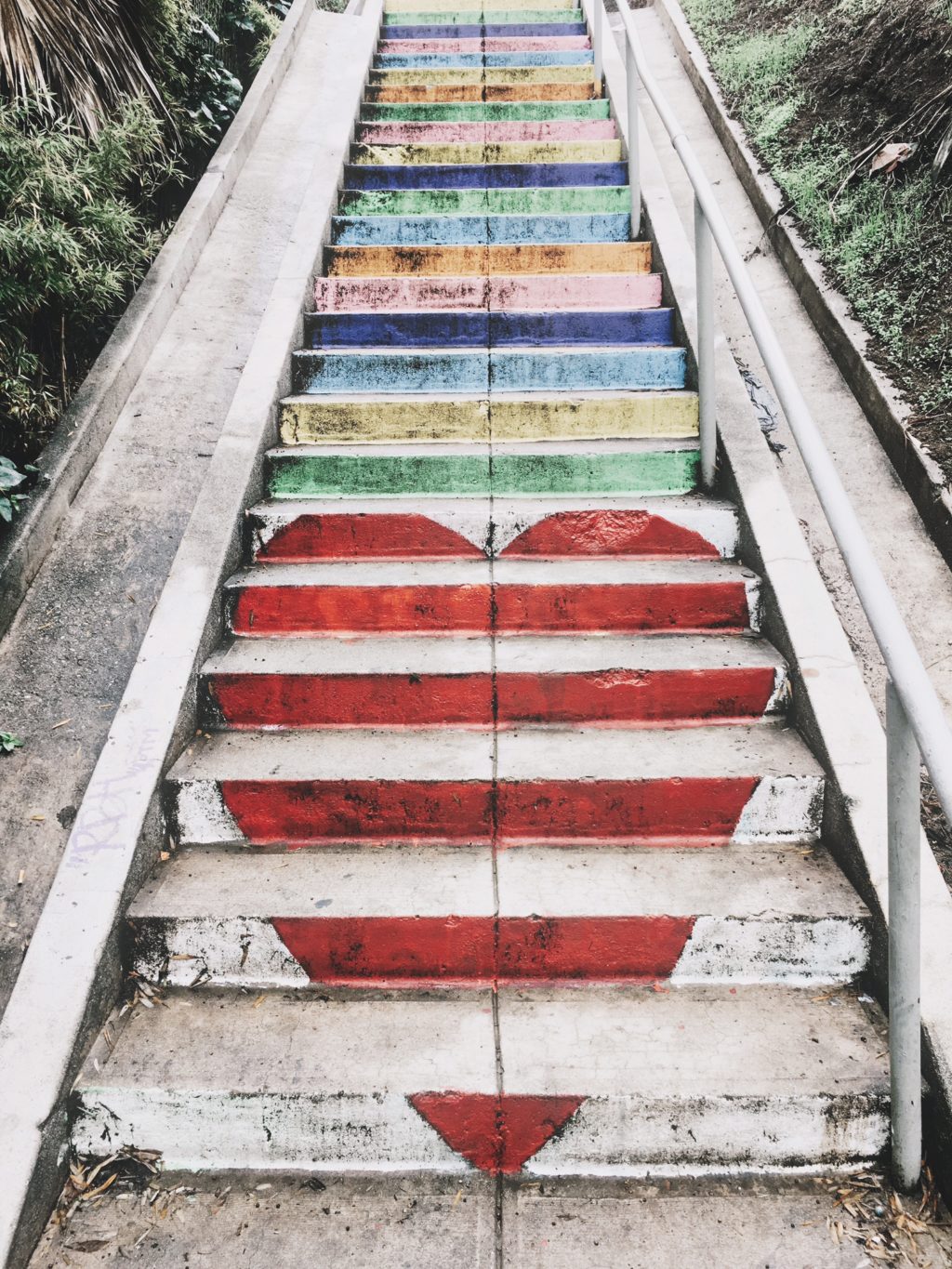 Rainbow Stairs LA