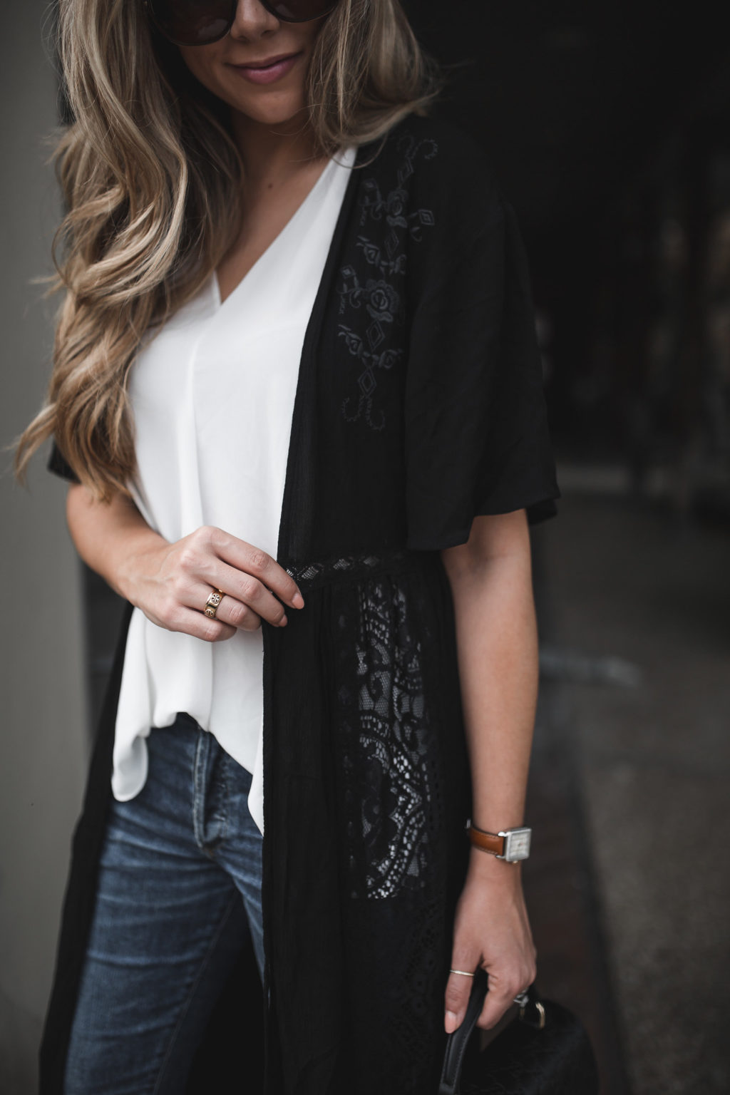 Lace Duster Outfit 