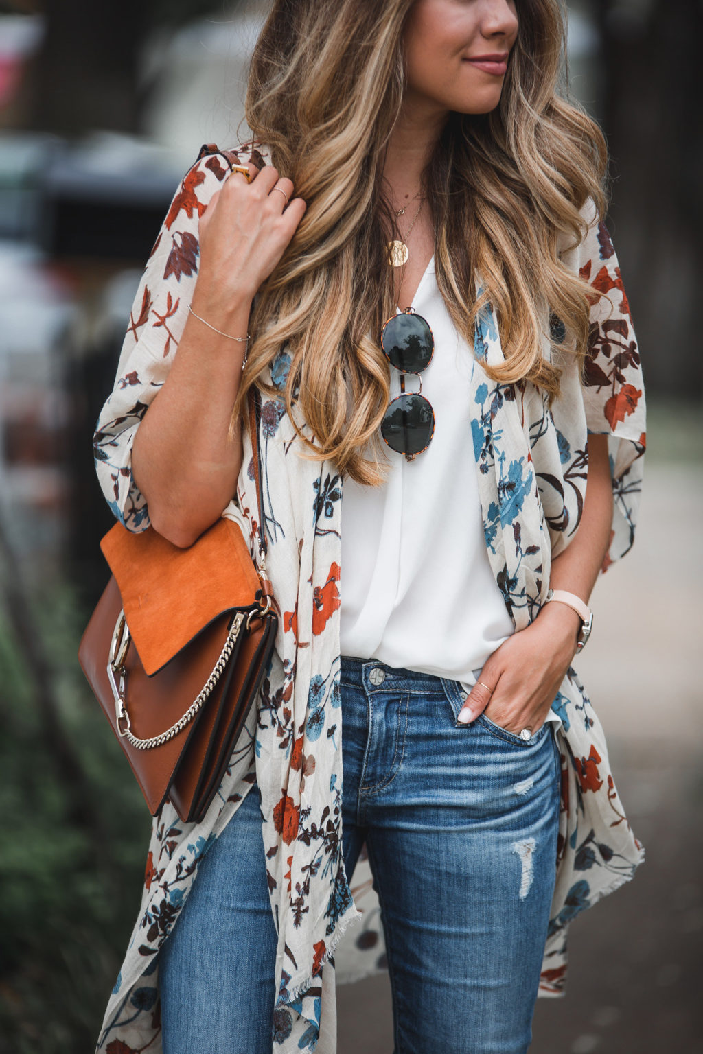 Beige Kimono