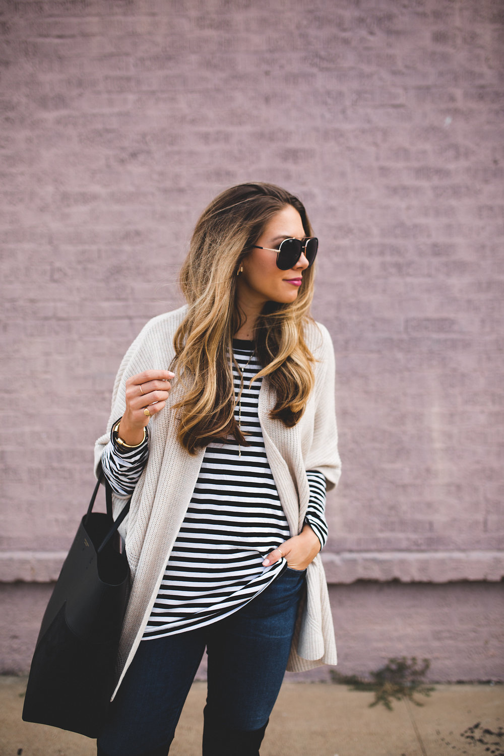 Striped Long Sleeve T-Shirt 