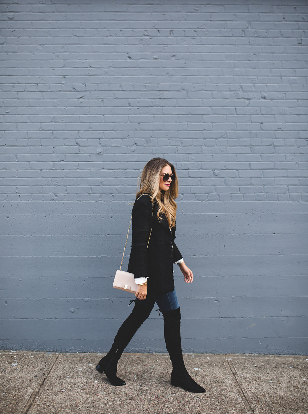 LOFT tweed jacket