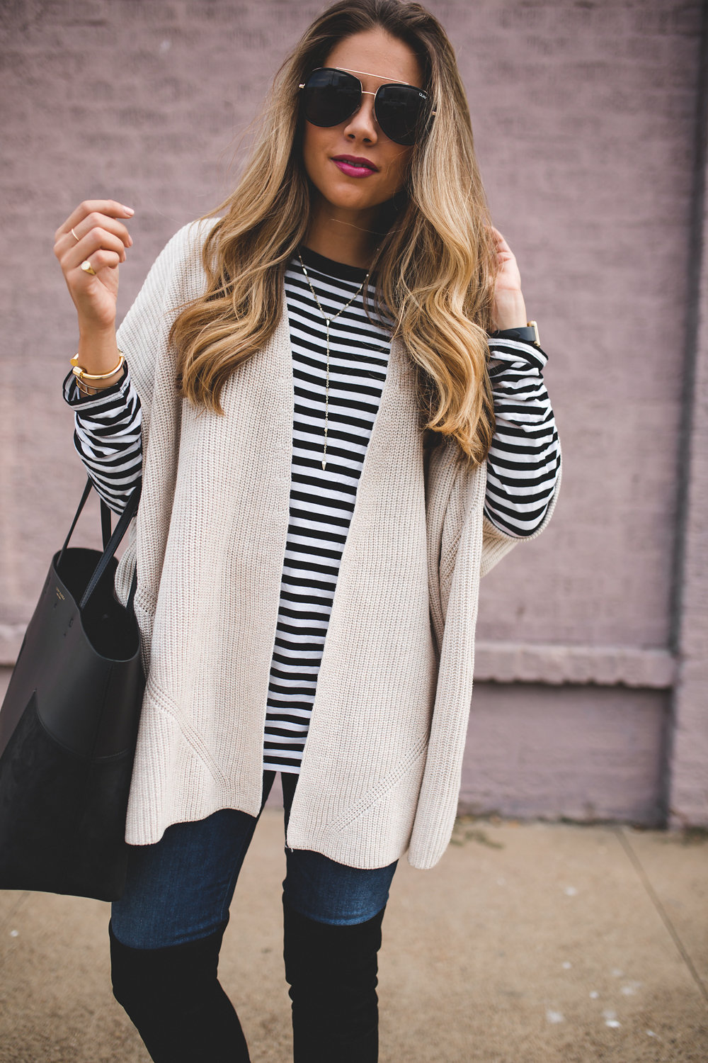 Fall layering outfit 