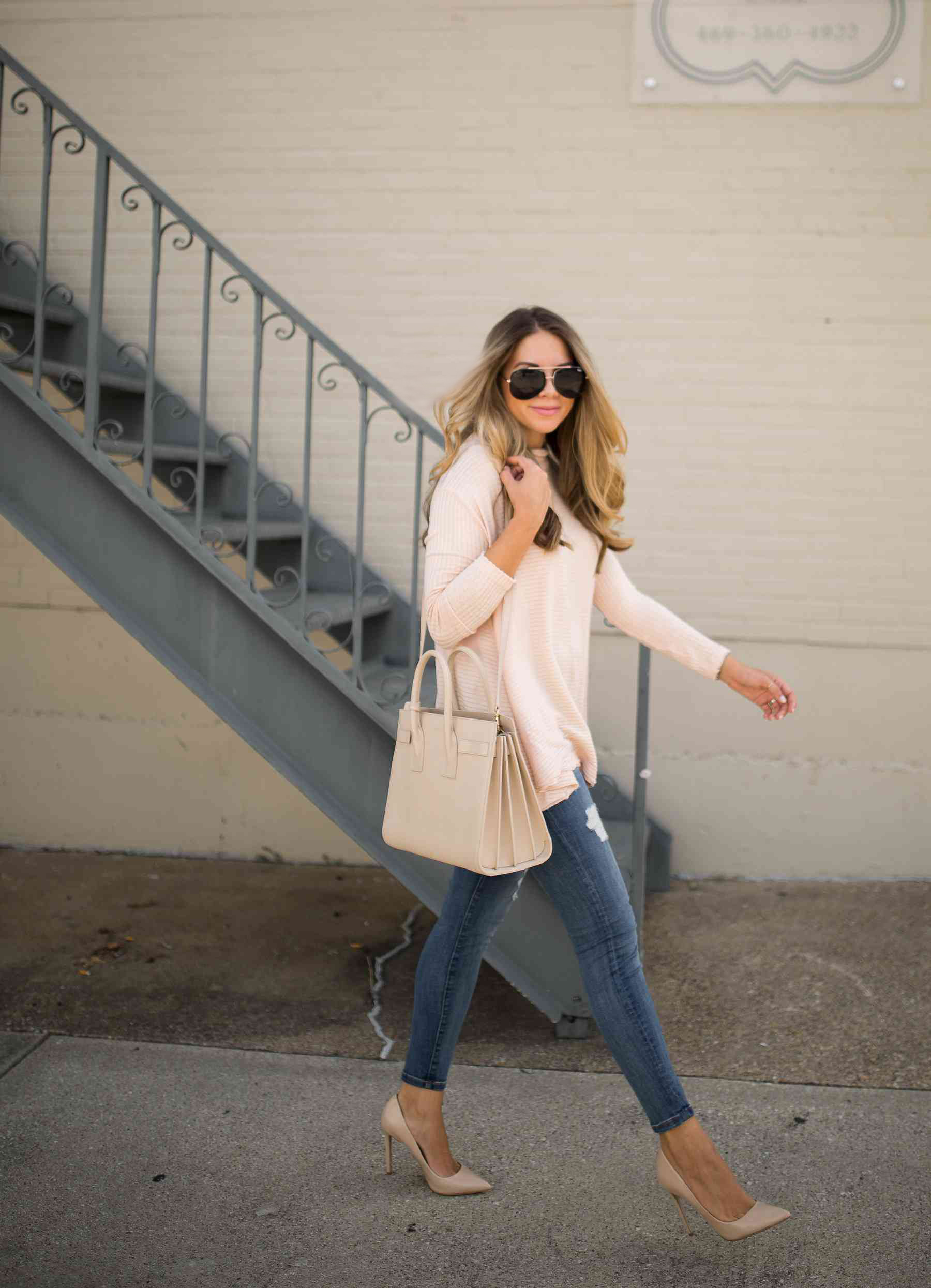 Blush Sweater for Fall 