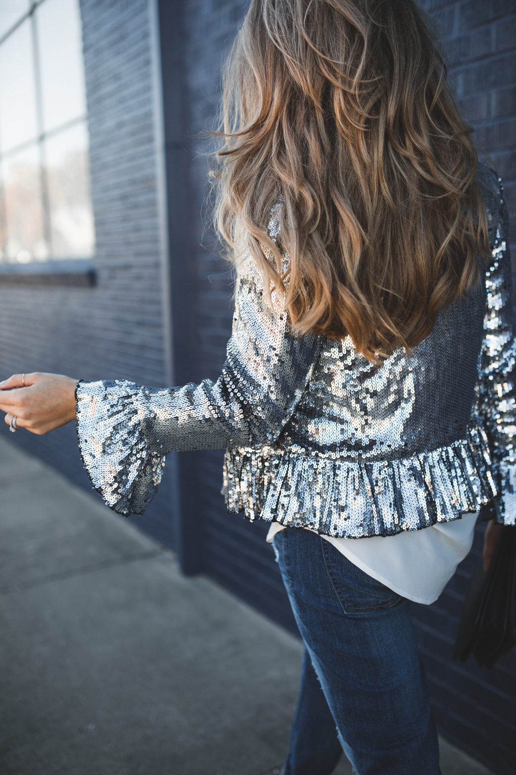 sequin jacket 