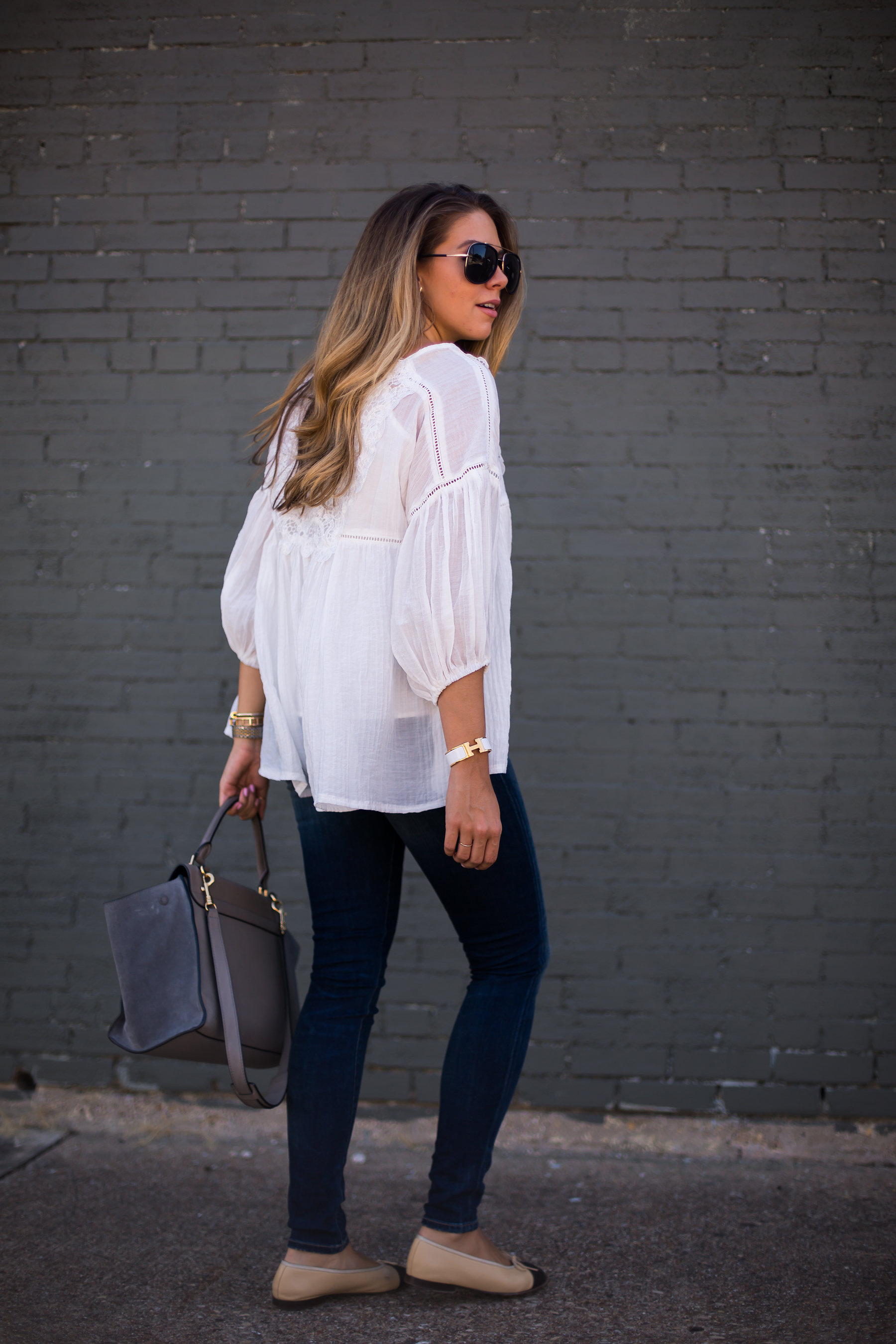 White Blouse Chic Wish 