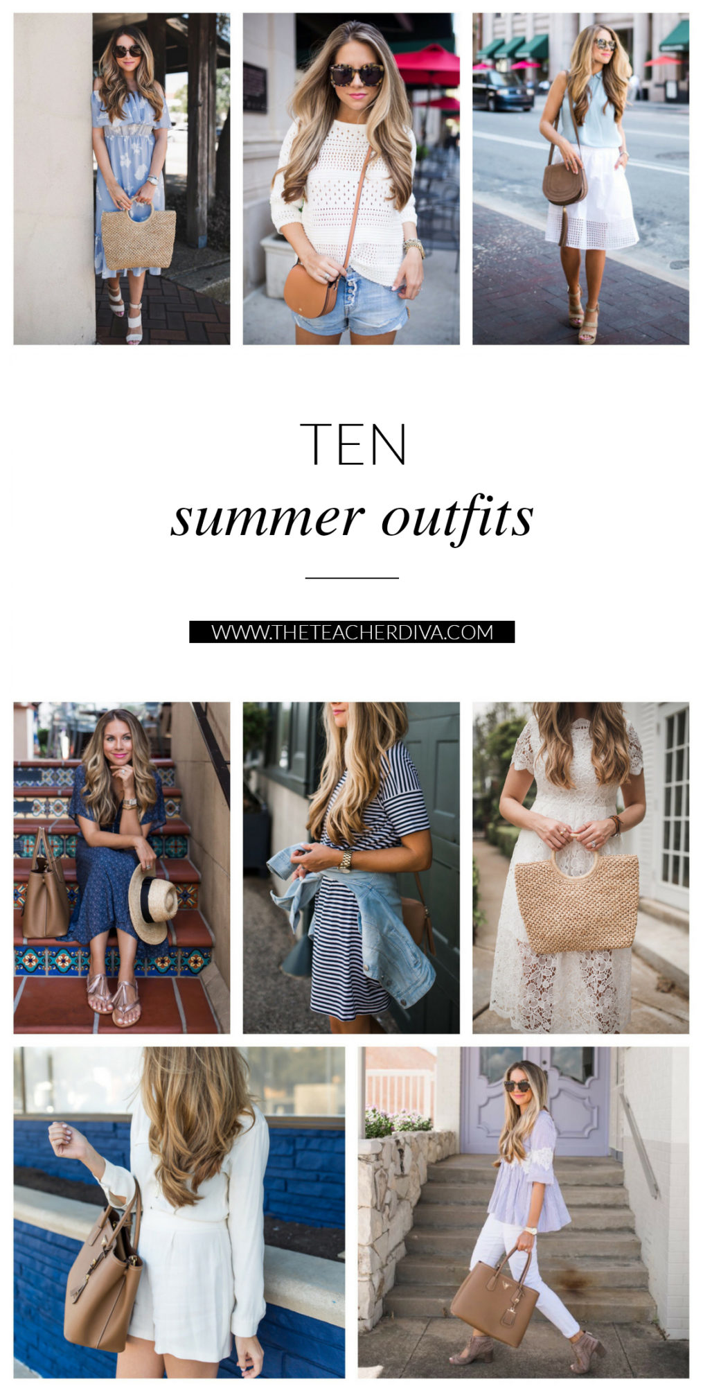 10 Summer Outfit Ideas  The Teacher Diva: a Dallas Fashion Blog