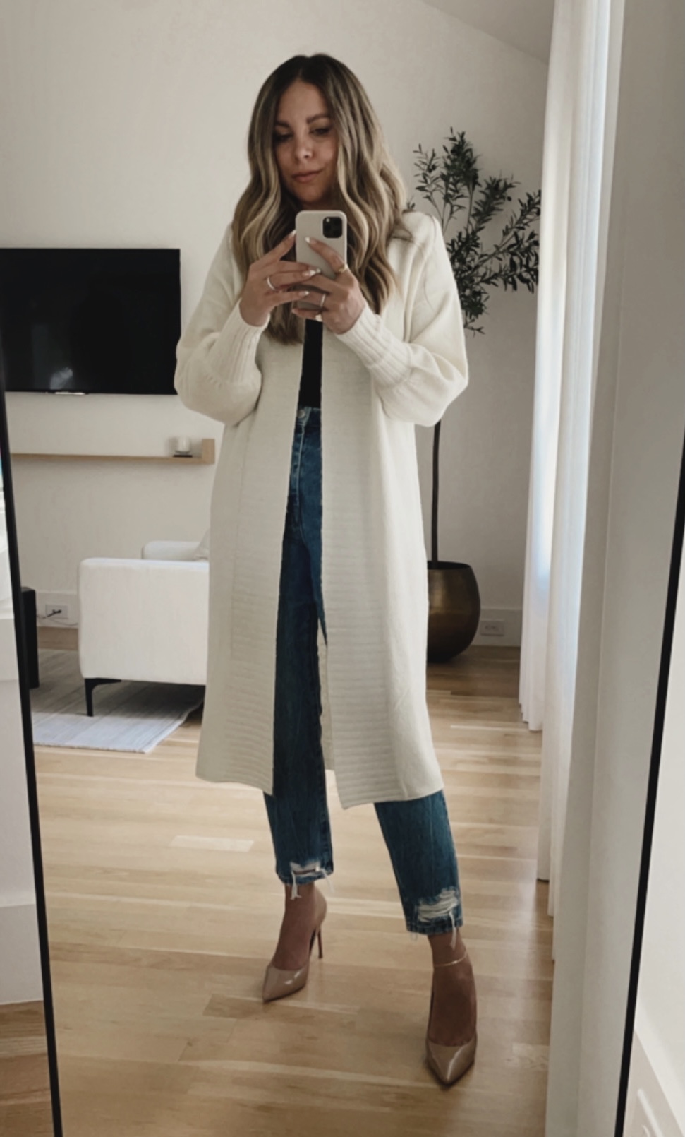 AFRM Shaylee Long Cardigan