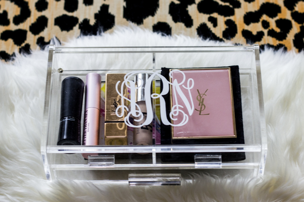 monogram makeup case