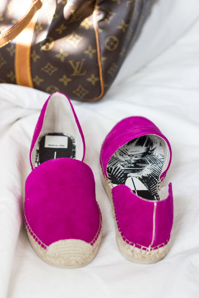 pink espadrilles