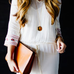 White Embroidered Dress