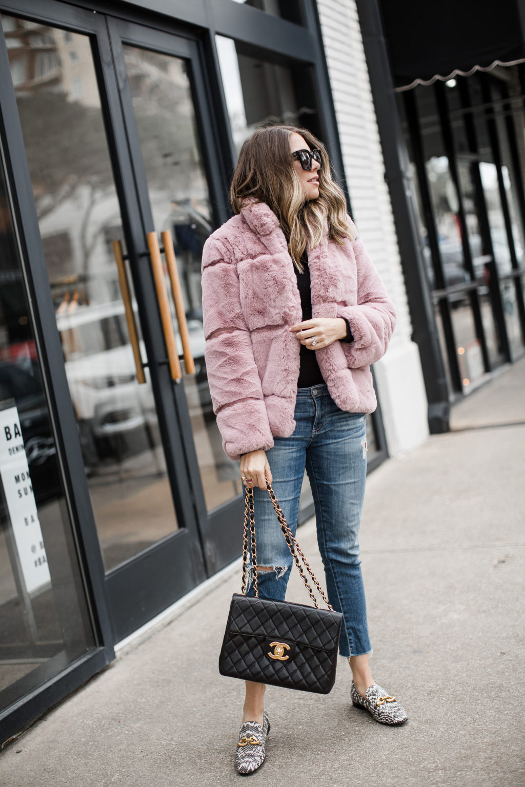 Gucci Tan Faux Fur Coat: The Best Faux Fur Coat Of The Season