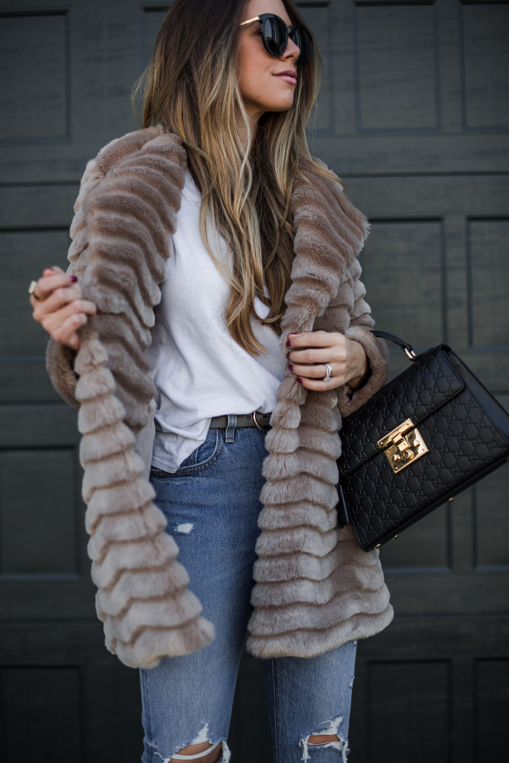 Winter Faux Fur Coat