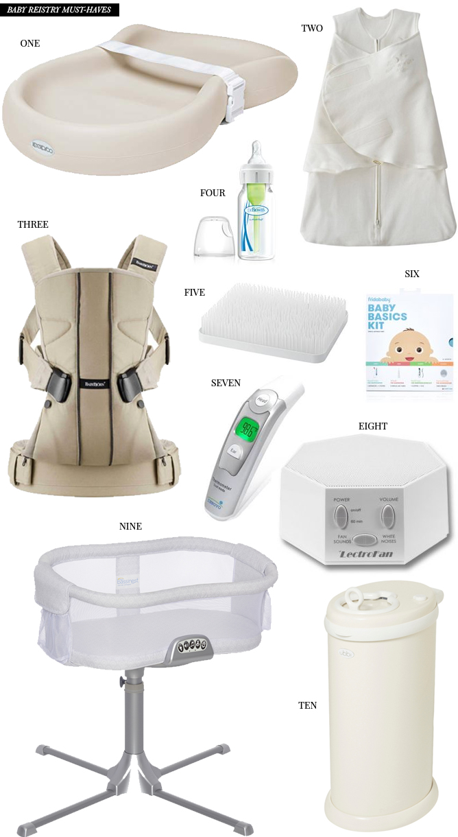 My Top 10 Baby Registry Must-Haves