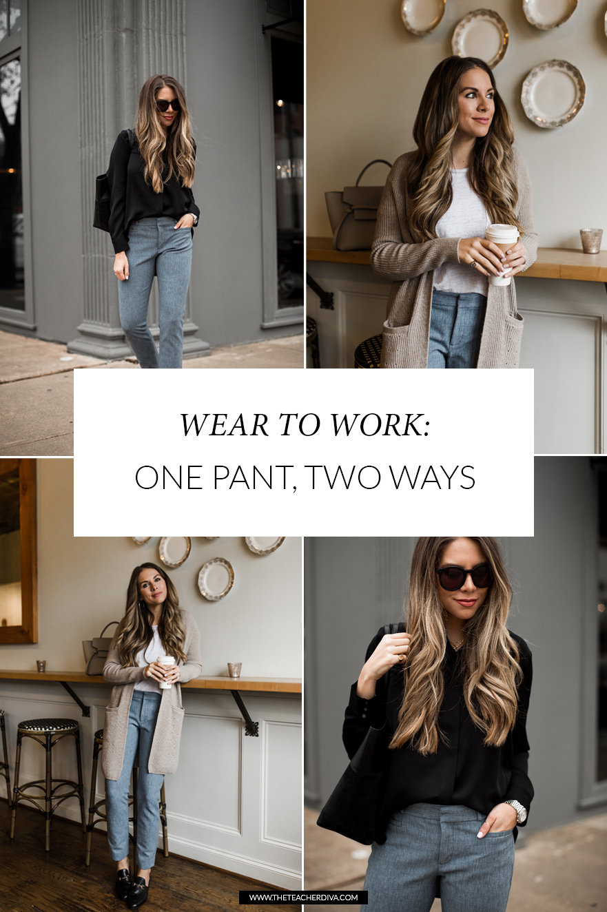 Wear to Work: One Pant, Two Ways