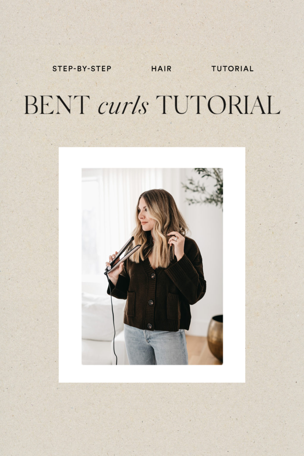 How To: Bent Curls Hair Tutorial