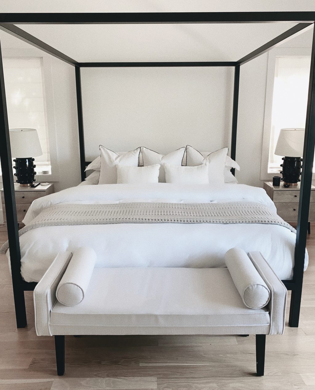 Black Bed Frame 