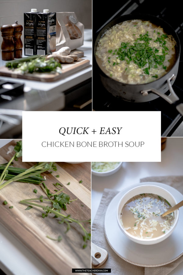 My Recipe for Easy Bone Broth Soup | The Teacher Diva: a Dallas Fashion