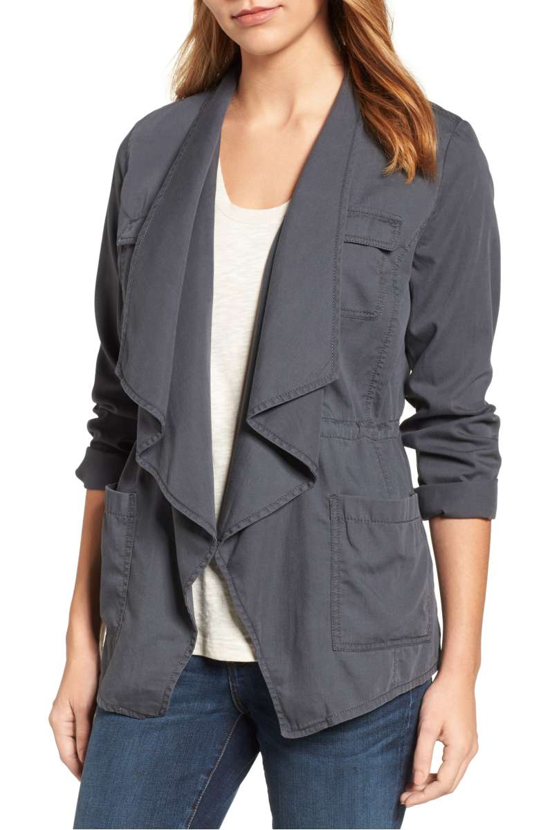 Calson Draped Utility Jacket