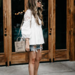 Lace Details + Boyfriend Shorts