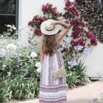 Summer Essentials: A Striped Midi Dress + Straw Hat