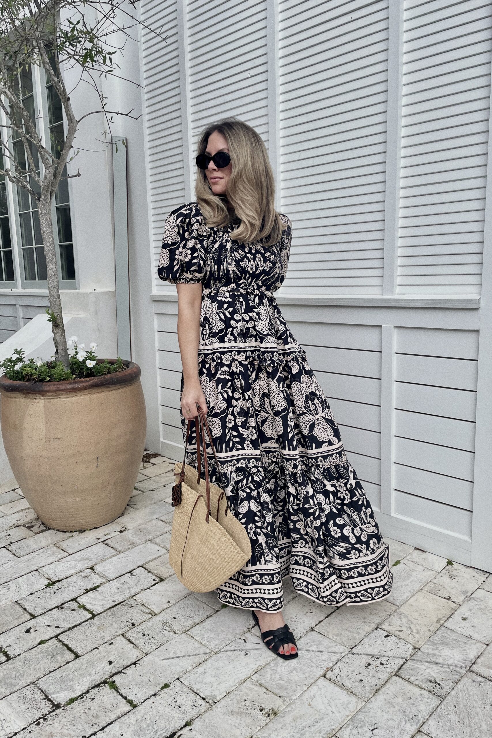 Ashley robertson floral dress