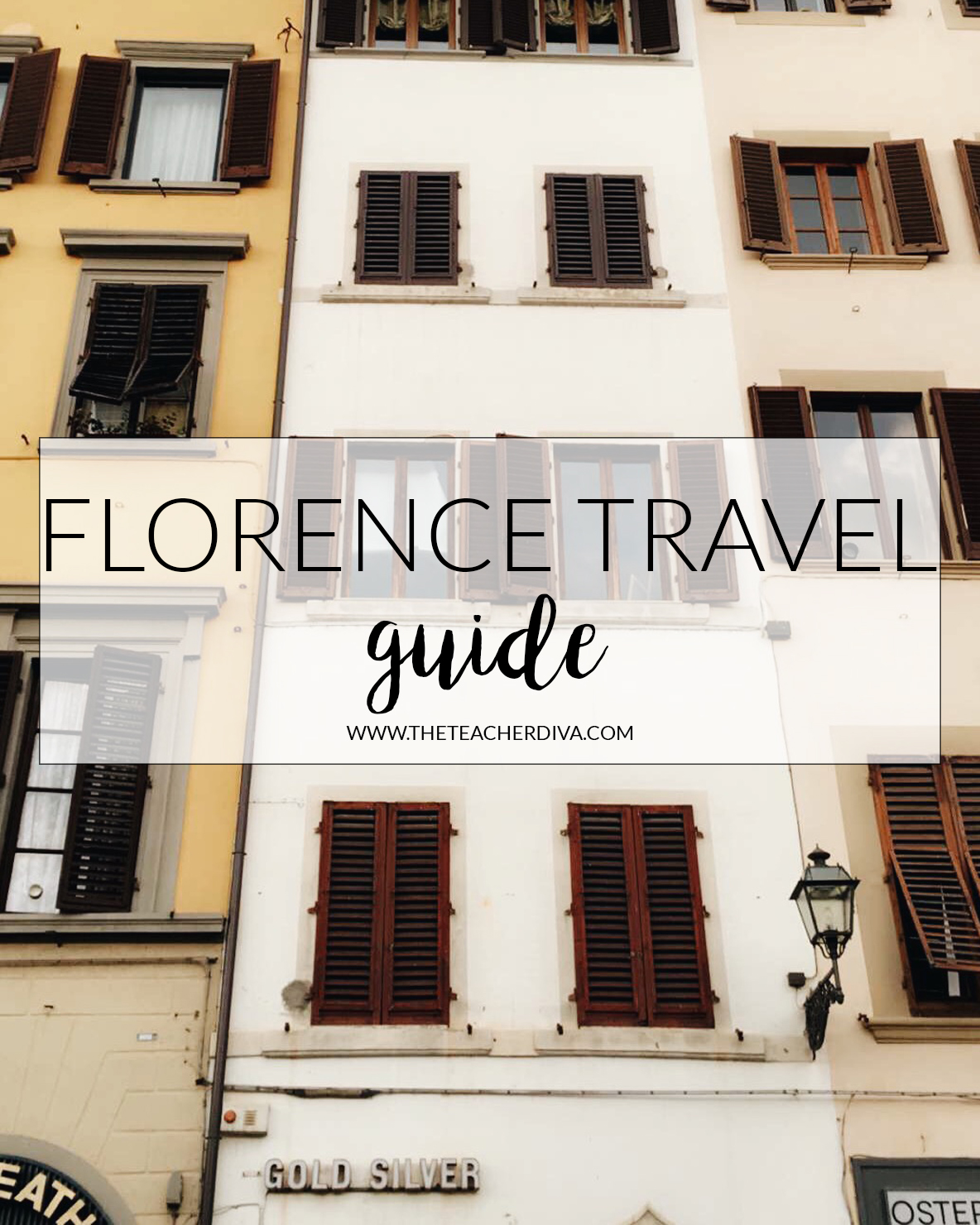 FLORENCE TRAVEL TIPS 