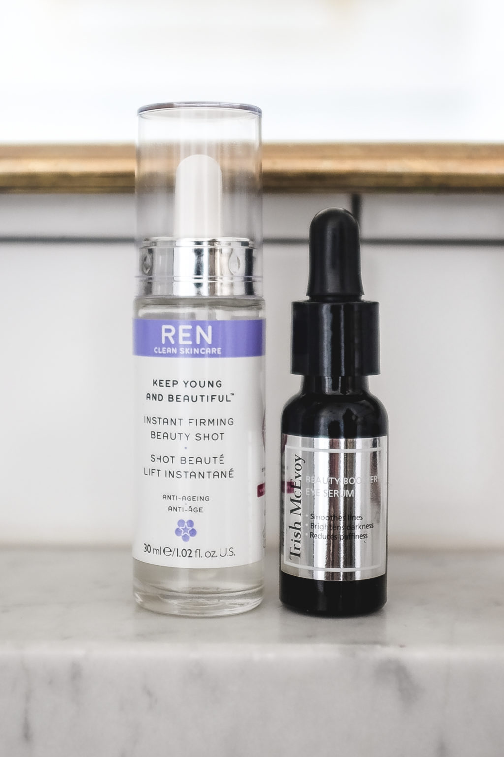 REN and Trish McEvoy Serums