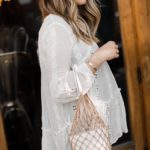 The White Lace Tunic You Can Wear Now and Later This Summer