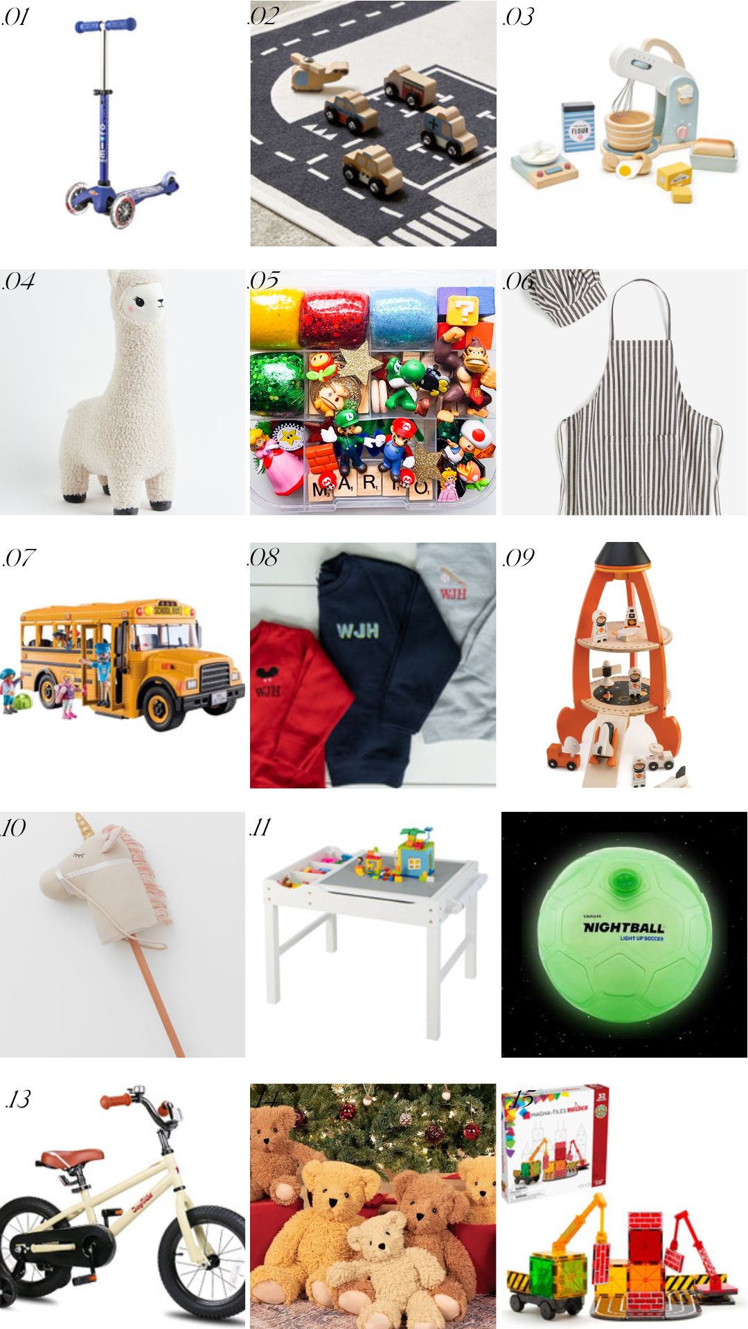 HOLIDAY GIFTS FOR KIDS