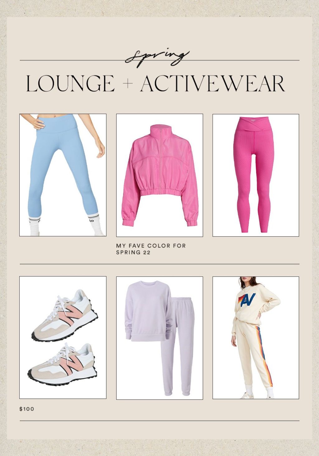 SPRING ACTIVE + LOUNGEWEAR