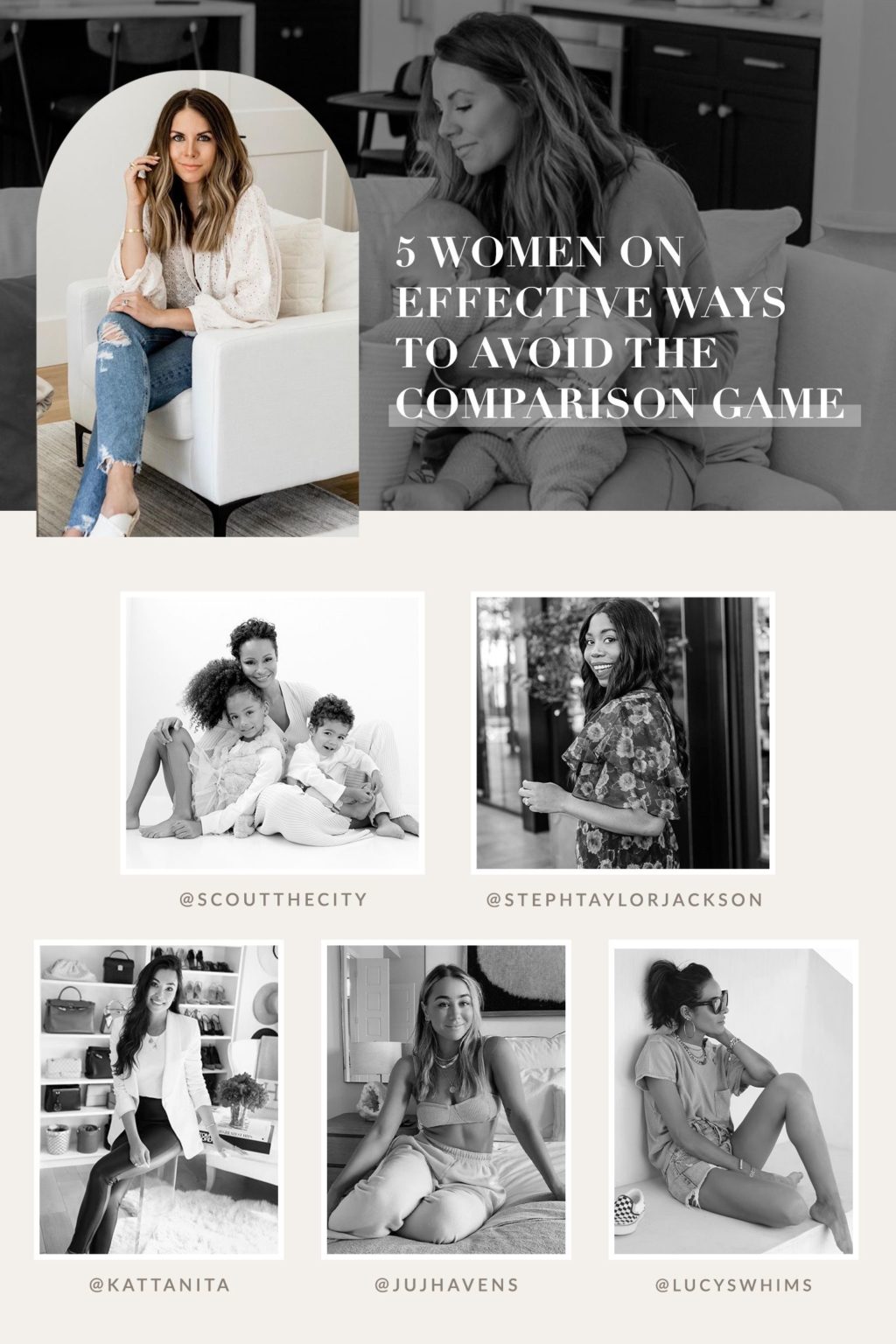 5 Women On Effective Ways to Avoid the Comparison Game