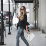 The Black Ruffle Top Under $50