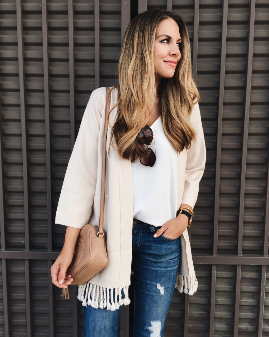 Fringe Cardigan