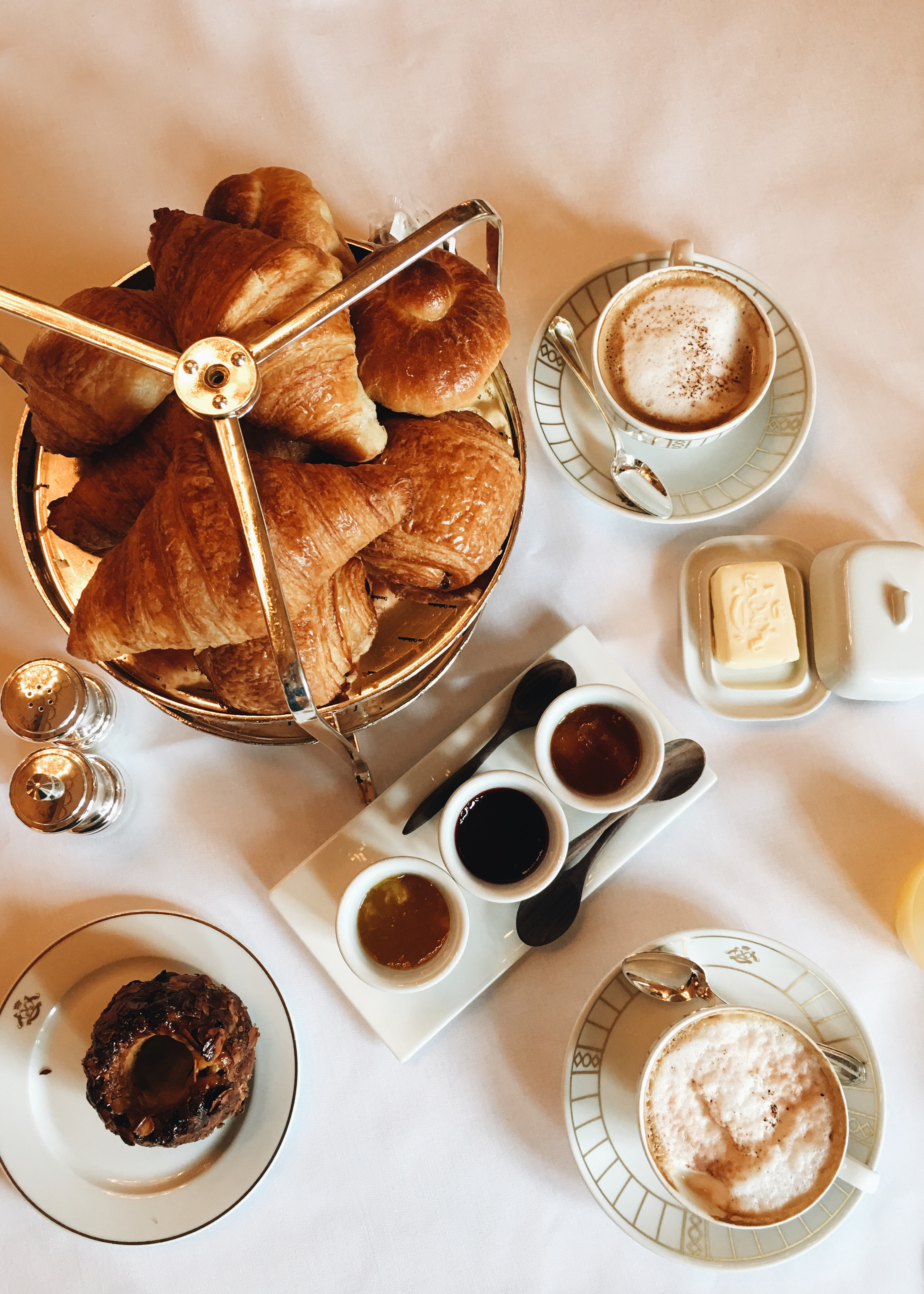 Breakfast at Le Meurice