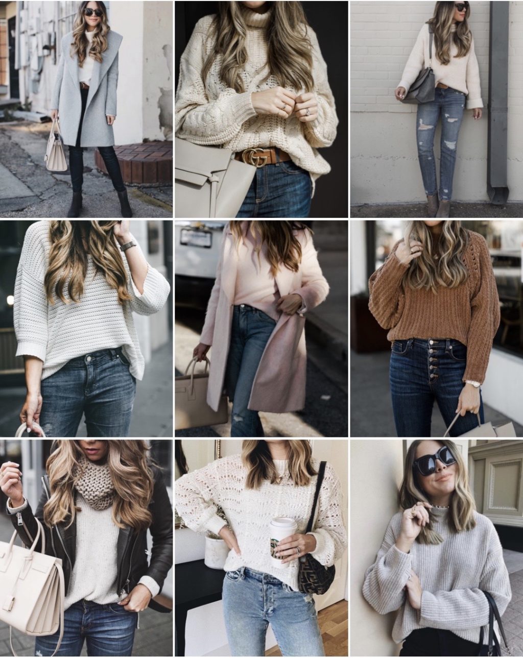 Sweaters and how to style them to look effortless, chic and up-to