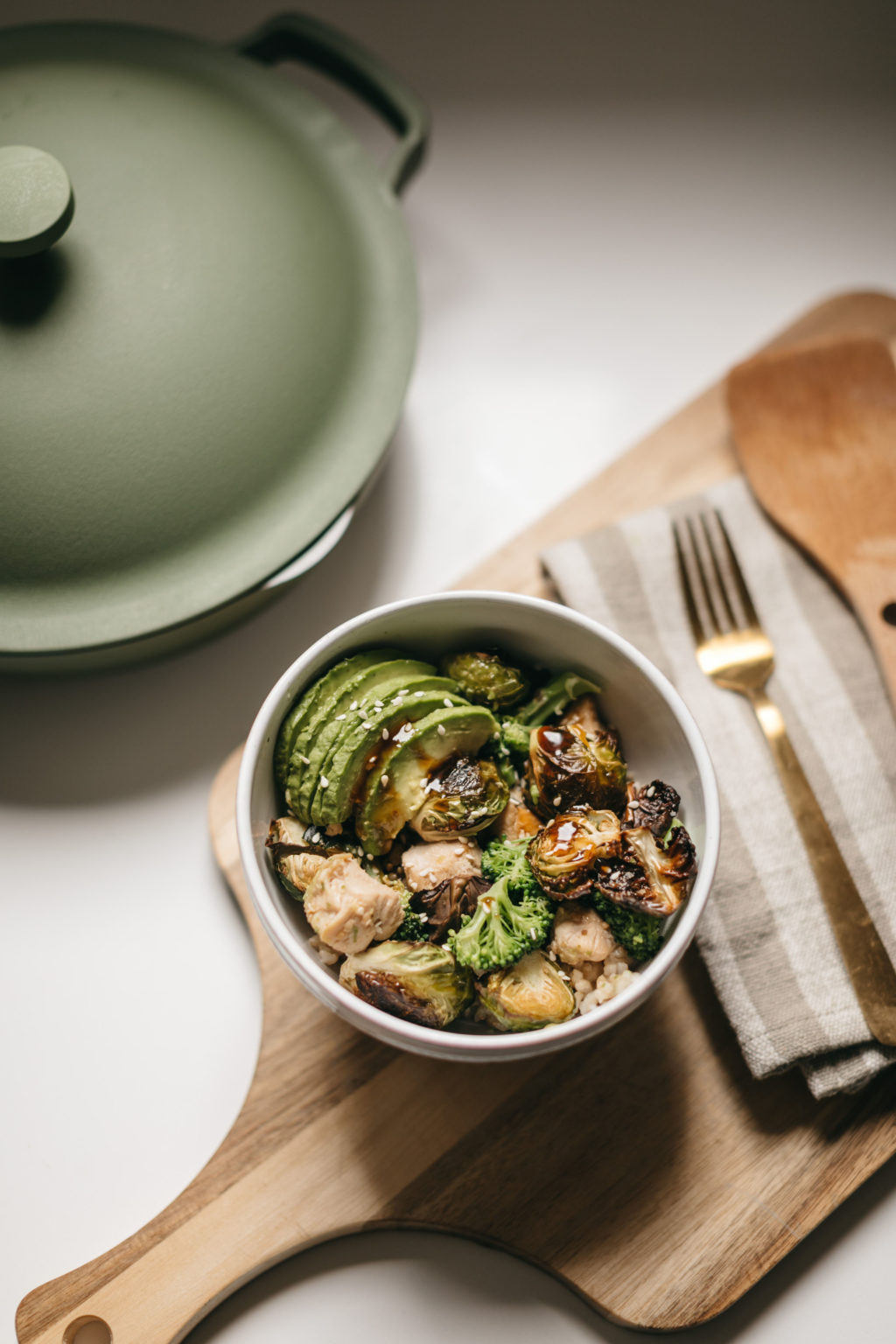 Chicken Teriyaki Veggie Bowls