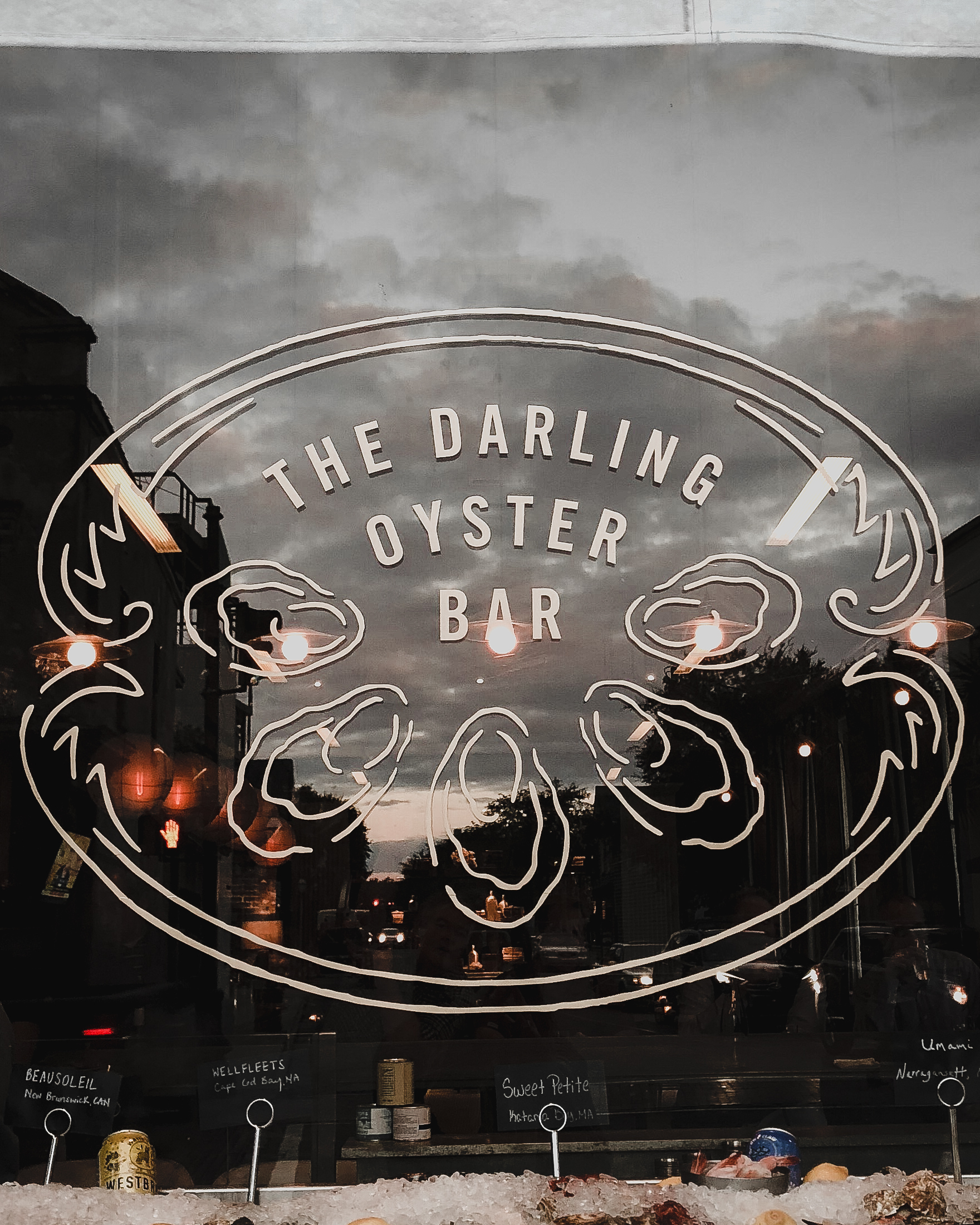 The Darling Oyster Bar in Charleston