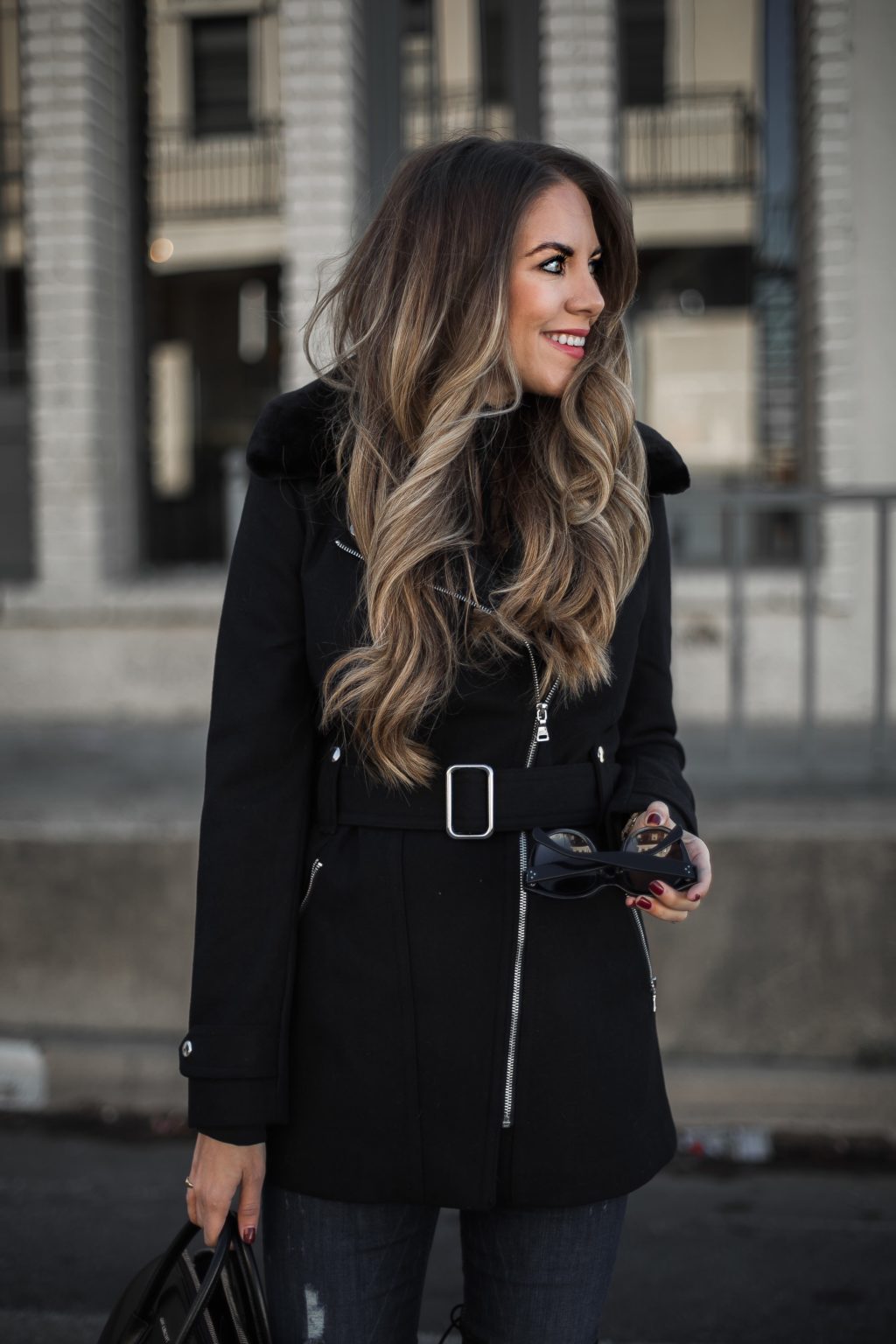 Black outerwear under $100