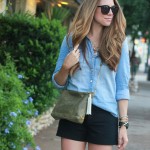 Chambray + Black 